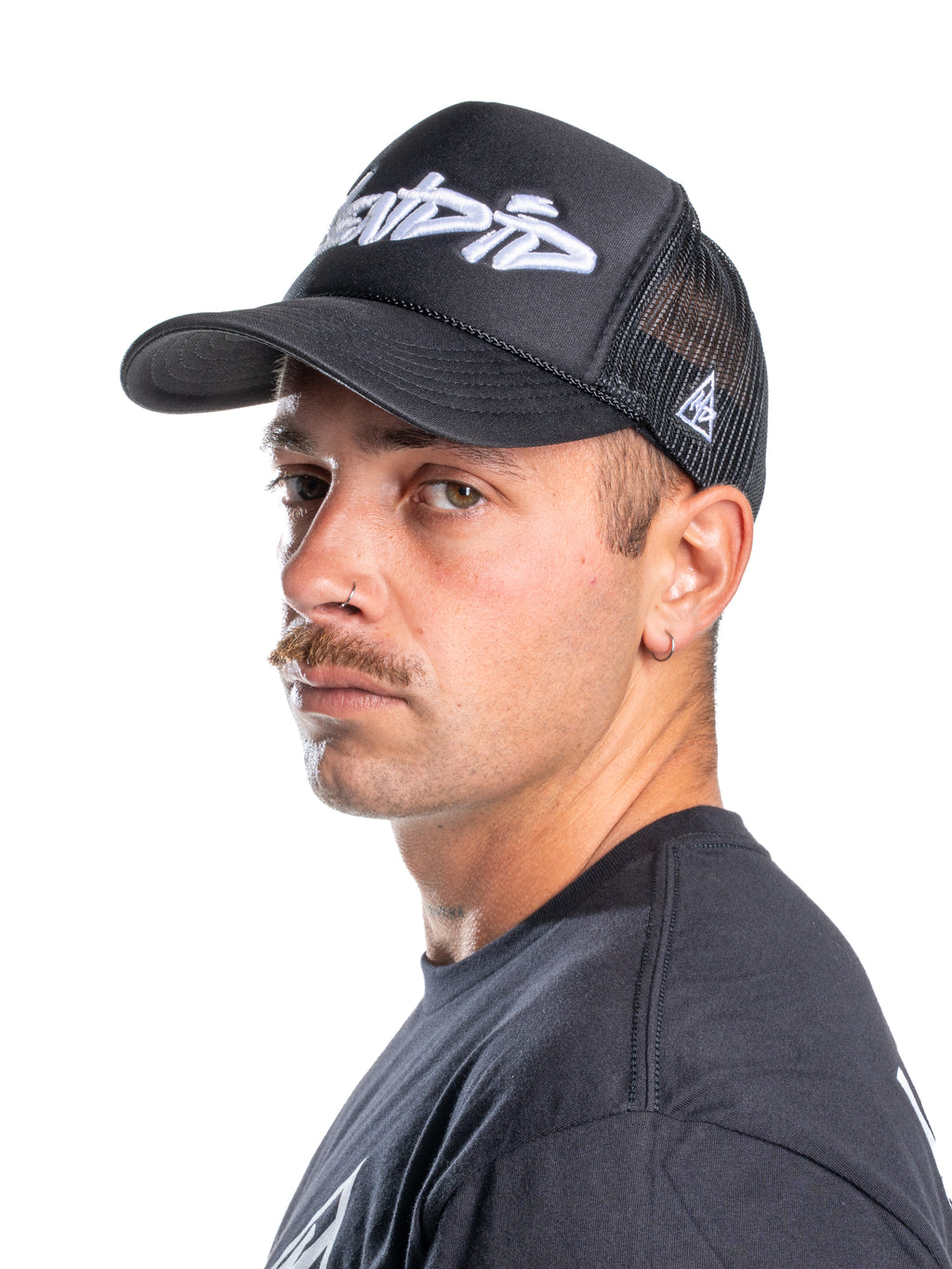 Brushed ID Embroidered Trucker